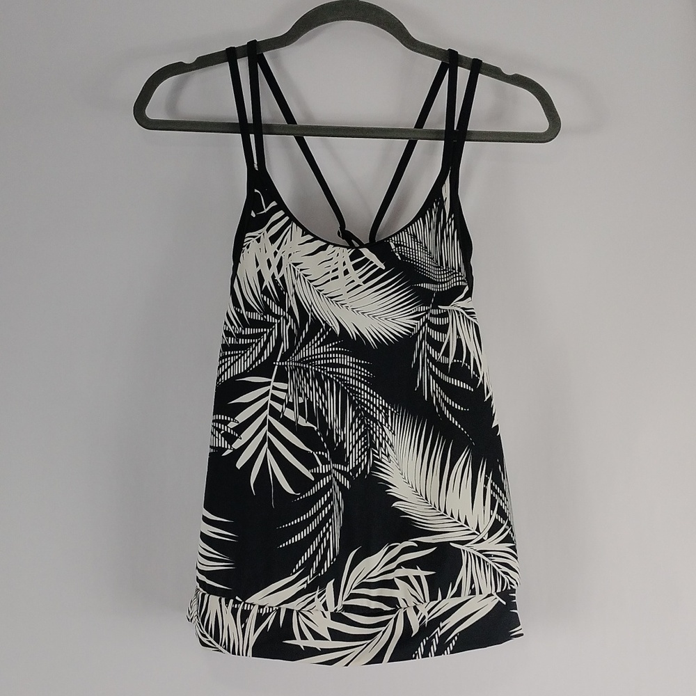 Athleta Sandy Beach Tankini Swim Top